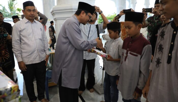 Forkopimda Aceh Utara Bersama Pj Bupati Safari Ramadhan di Tanah Pasir