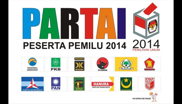 Nomor Urut Partai Politik Peserta Pemilu 2024