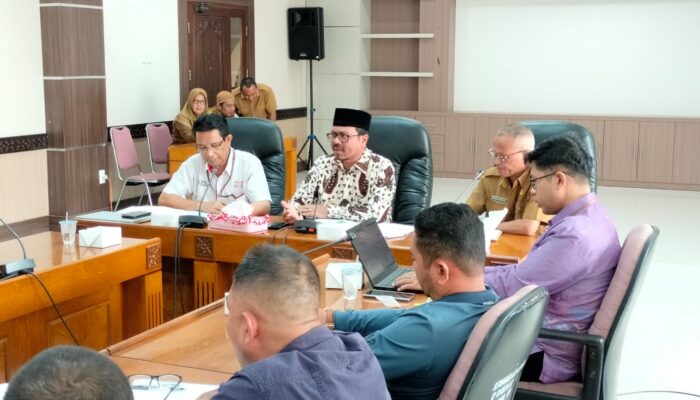 Pimpin Rakor Evaluasi Renja TJSLP Triwulan I, Pj Bupati Aceh Utara Paparkan 4 Prioritas