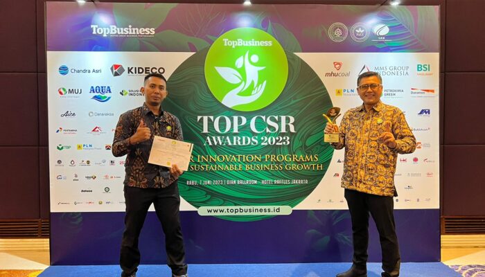 Pertamina EP Pangkalan Susu Field Raih Penghargaan TOP CSR Awards 2023