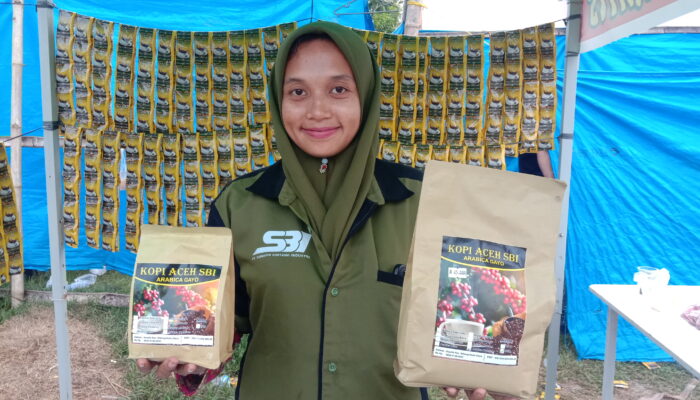 HUT Yang ke Dua, Kopi Aceh SBI Gelar Open Turnamen Bola Kaki di Blang Kabu