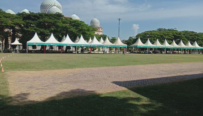 Pemko Lhokseumawe Gladi Bersih Jelang Kedatangan Menteri sudah 100 Persen