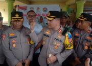 Kapolres Aceh Utara Salurkan Bantuan Untuk Korban Angin Puting Beliung di Cot Girek