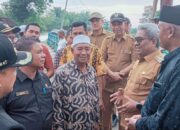 Penjabat Bupati Aceh Utara Dr.Drs.Mahyuzar.,M.Si tinjau Pembangunan Bendungan Irigasi Krung Pase