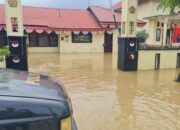 Kantor Polsek dan 18 Desa di Kecamatan Matangkuli Terendam Banjir