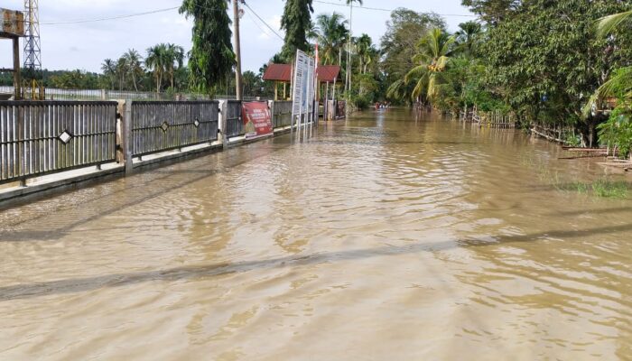 Kecamatan Matangkuli Aceh Utara Kembali Terendam Banjir