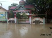 Dampak Banjir, 300 Siswa Diliburkan di Matangkuli Aceh Utara