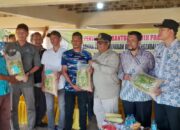 Pemkab Aceh Utara Salurkan Bantuan Benih Padi 58 Ton kepada Petani di Seputaran Krueng Pase