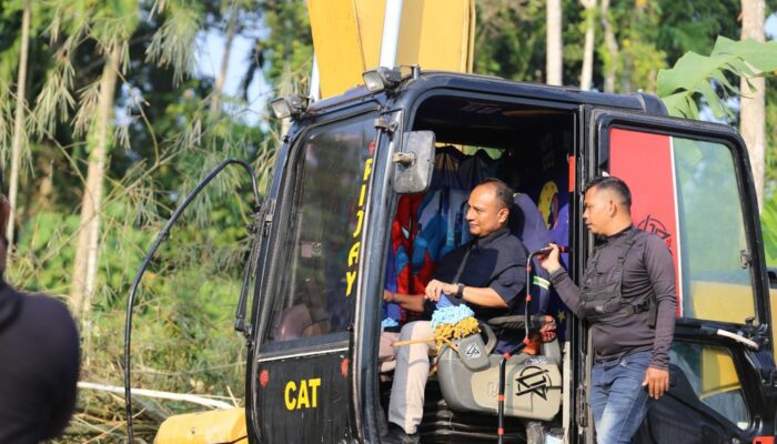 Hadapi Ancaman Banjir  Pemko Lhokseumawe Normalisasi 2,5 Km Sungai