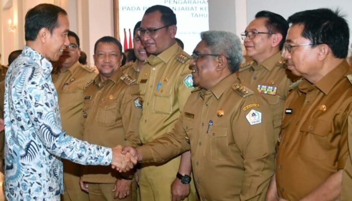 Penjabat Bupati Aceh Utara Mahyuzar, Hadiri rapat koordinasi penjabat kepala daerah di Istana Negara.