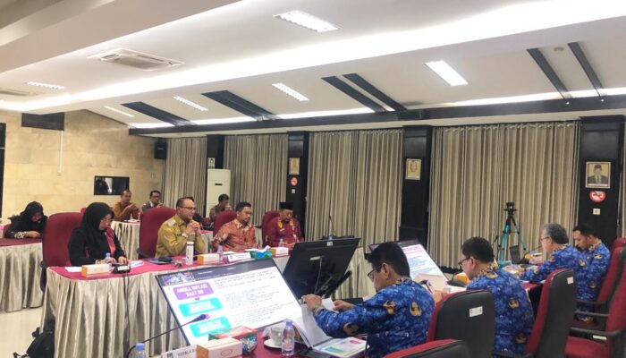 Evaluasi Triwulan I, Pj. Wali Kota Lhokseumawe Paparkan Capaian Program Kerja Ke Kemendagri