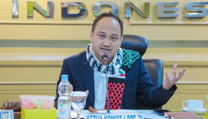 H. Fachrul Razi, MIP Ketua Komite I DPD RI Pimpin Kaukus DPD RI untuk Kemerdekaan Palestina