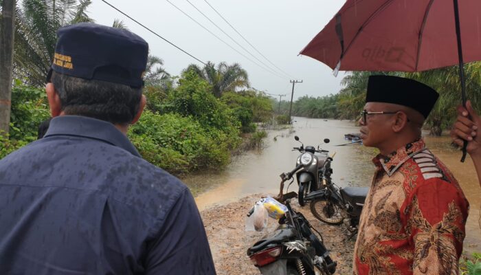 Reaksi Cepat Pj.Bupati Aceh Jaya Dr.A.Murtala,M.Si Saat  Banjir Ajay