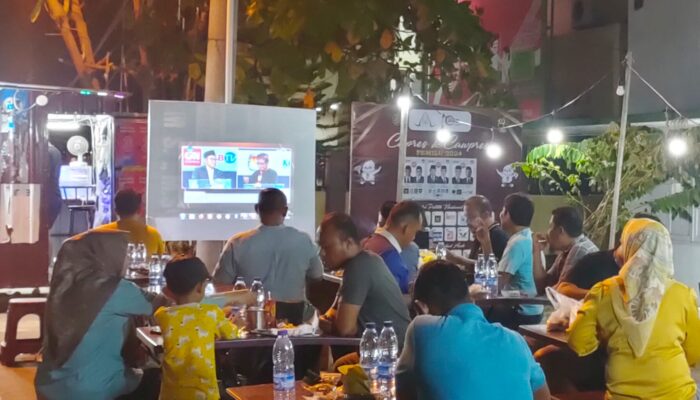 PWA dan BRC Samudra Nobar Debat Cawapres 2024