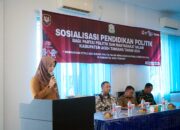 BUKA SOSIALISASI & PENDIDIKAN POLITIK, PJ. BUPATI ASRA AJAK MASYARAKAT GUNAKAN HAK PILIH DALAM PEMILU