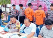 Polres Aceh Utara Gagalkan Peredaran 1 Kg Sabu, Dua Tersangka Ditangkap