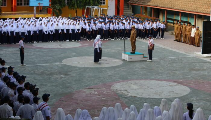 Apel Dengan Siswa, A. Hanan SP, MM, Sosialisasikan Seruan Tentang Kenakalan Remaja Kota Lhokseumawe