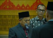 PJ. BUPATI ASRA LANTIK TRI KURNIA MENJADI PJ. SEKDA ACEH TAMIANG