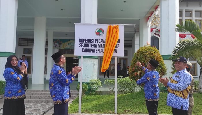 KPN KOPSEMA JAYA Diresmikan, Pj. Bupati Aceh Jaya harapkan Semangat Kebersamaan untuk Kesejahteraan ASN