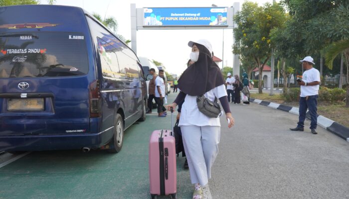 Mudik Gratis Bersama BUMN 2024, PT PIM Berangkatkan 160 Orang Untuk 5 Rute Tujuan