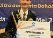 Mahasiswa PNL Raih Juara II Duta Bahasa Provinsi Aceh 2024