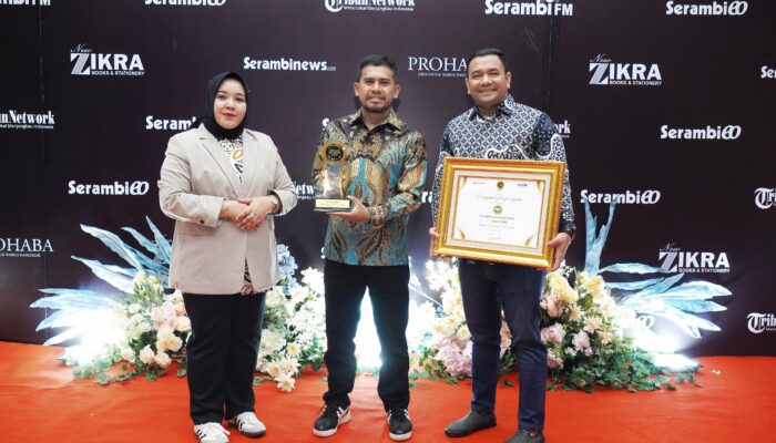 PT Pupuk Iskandar Muda Raih Penghargaan di ajang Penganugerahan Serambi Award 2024 dengan Tema Pelopor Go Green di Aceh Utara.