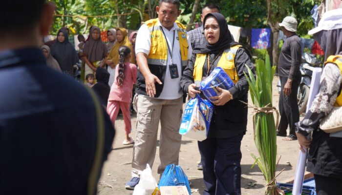 PT PIM Salurkan Bantuan Masa Panik Untuk Korban Angin Kencang