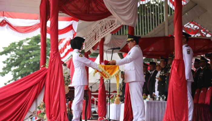 Pj Wali Kota A Hanan Jadi Inspektur Upacara HUT RI ke-79 di Kota Lhokseumawe 