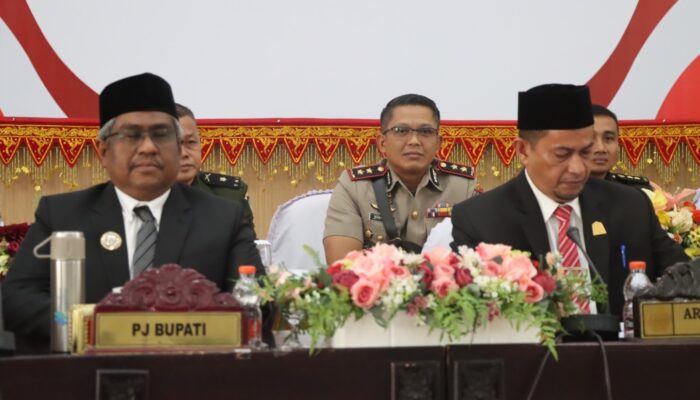 Kapolres Hadiri Pelantikan 45 Anggota DPRK Aceh Utara, 100 Personel dikerahkan ke Lokasi