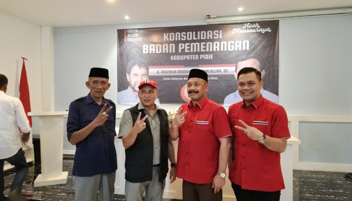 Ketum Pemenangan Mualem-Dek Fadh, Aburazak: Pidie Lumbung Suara Mualem-Dek Fadh