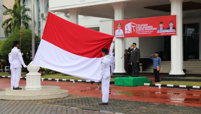 Hari Pahlawan Ke-79, Pemko Lhokseumawe Gelar Upacara Hingga Beri Penghargaan Pahlawan Masa Kini