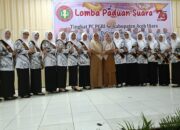 PC PGRI Sawang Meraih Juara Pertama Lomba Paduan Suara Hut PGRI ke 79