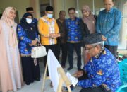 Buka Pelatihan di UPT-IKM Alue Bili, Dekranasda Aceh Utara Dorong Produksi Batik Lokal