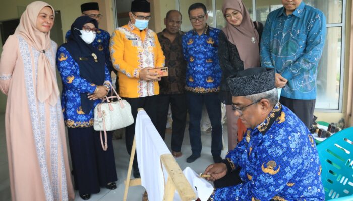 Buka Pelatihan di UPT-IKM Alue Bili, Dekranasda Aceh Utara Dorong Produksi Batik Lokal