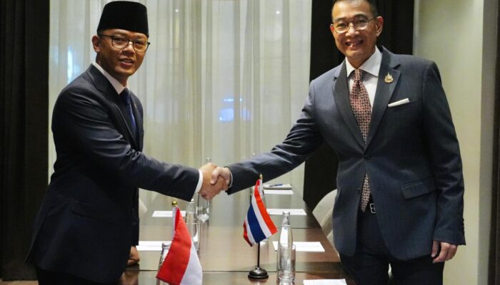 Menlu RI Sugiono dan Menlu Thailand Sepakat Perkuat Hubungan Bilateral dan Regional