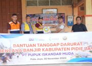 PT PIM Bantu Bahan Pokok Untuk Korban Bencana Banjir di Kabupaten Pidie dan Pidie Jaya