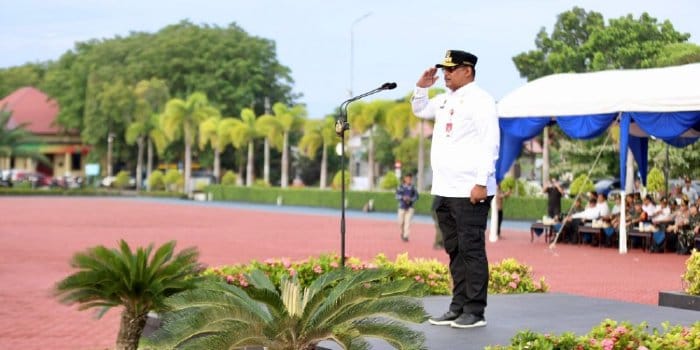 Pj Gubernur Safrizal Pimpin Apel Gelar Pasukan Operasi Lilin Seulawah 2024 di Aceh