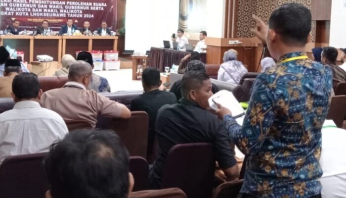 KIP Kota Lhokseumawe Ajukan Hak Menerima atau Menolak Hasil Pleno