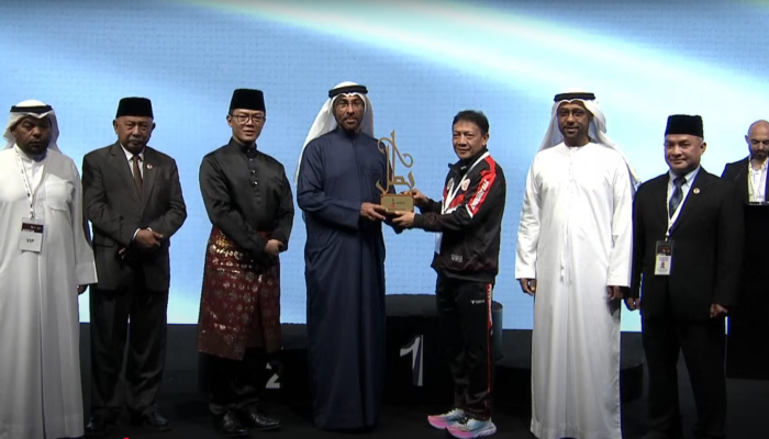 Indonesia  Juara Umum, Menteri Luar Negeri Sugiono Menutup Kejuaraan Dunia Pencak Silat ke-20 dan Kejuaraan Dunia Pencak Silat Junior ke-5 di Abu Dhabi