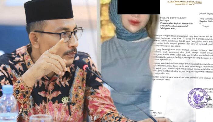 Terkait Pelecehan Agama oleh Selebgram Aceh, Haji Uma Surati MPU dan Polda Aceh