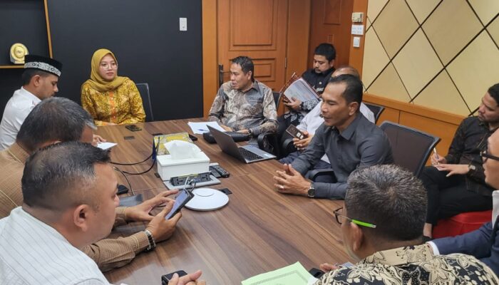 Komisi I DPR Aceh perjuangkan  Pengangkatan PPPK Penuh Waktu R2/R3 Ke  MenPAN RB